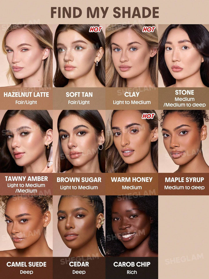 Sheglam Precision SCULPT LIQUID Contour Duo - 6ml | شيغلام كونتور سائل - 6 مل