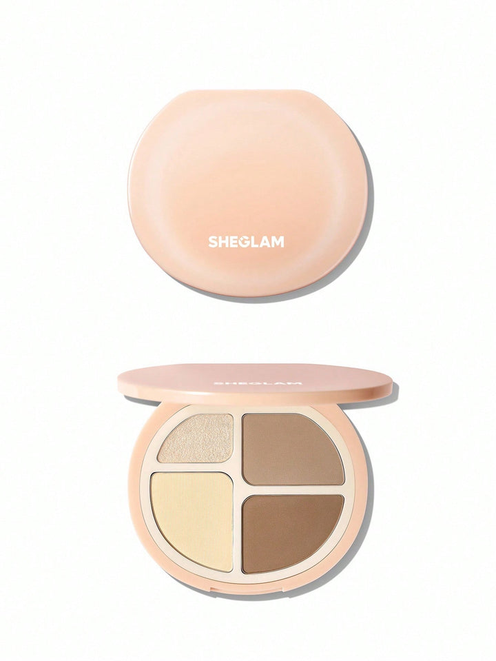 SHEGLAM Hypersculpt Highlight & Contour Palette - 10g | شيكلام باليت كونتور للوجه - 10 غ
