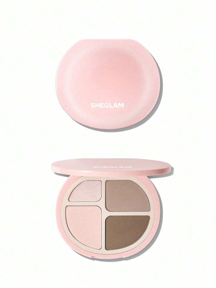 SHEGLAM Hypersculpt Highlight & Contour Palette - 10g | شيكلام باليت كونتور للوجه - 10 غ