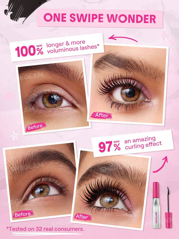 SHEGLAM Ultra Lash Lift - 8ml | شيكلام مساكارا ألترا لاش ليفت - 8 مل