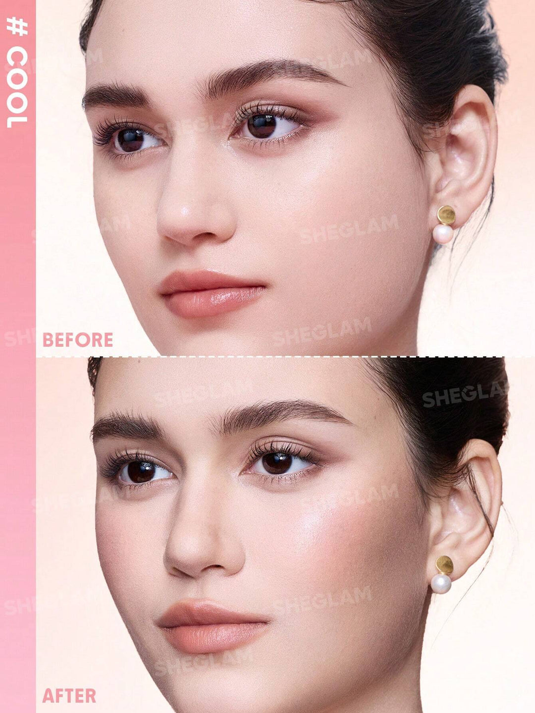 SHEGLAM Hypersculpt Highlight & Contour Palette - 10g | شيكلام باليت كونتور للوجه - 10 غ