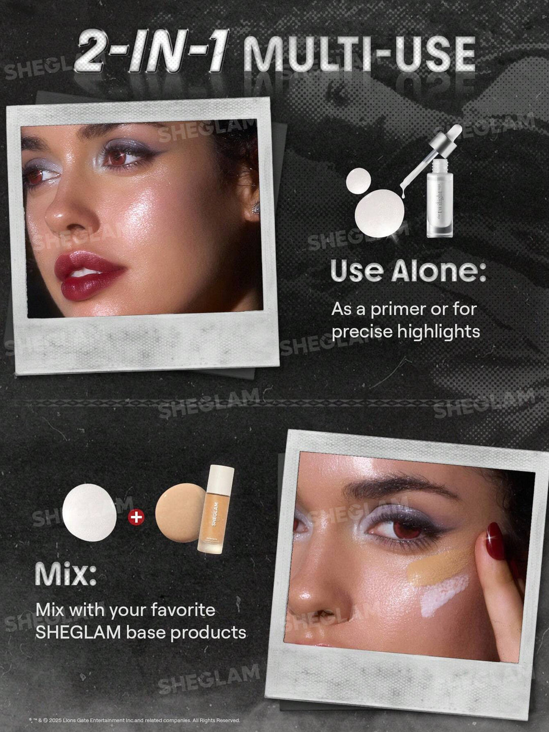 SHEGLAM The Twilight Saga Vamp Skin Highlighter Drops - 12.8 g| شيغلام قطرات هايلايتر للوجه -12.8غرام