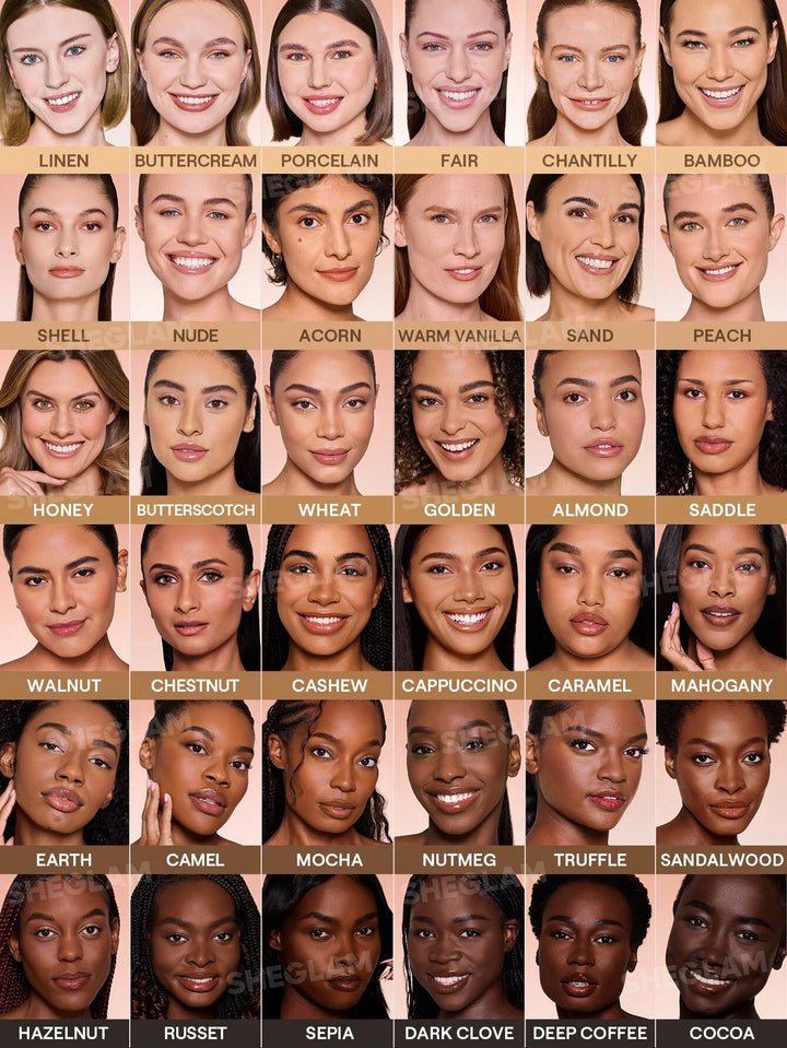 SHEGLAM Lock & Go Long Lasting Cushion Foundation Linen - 12 g | شيغلام فاونديشن بودرة كوشن - 12 غرام