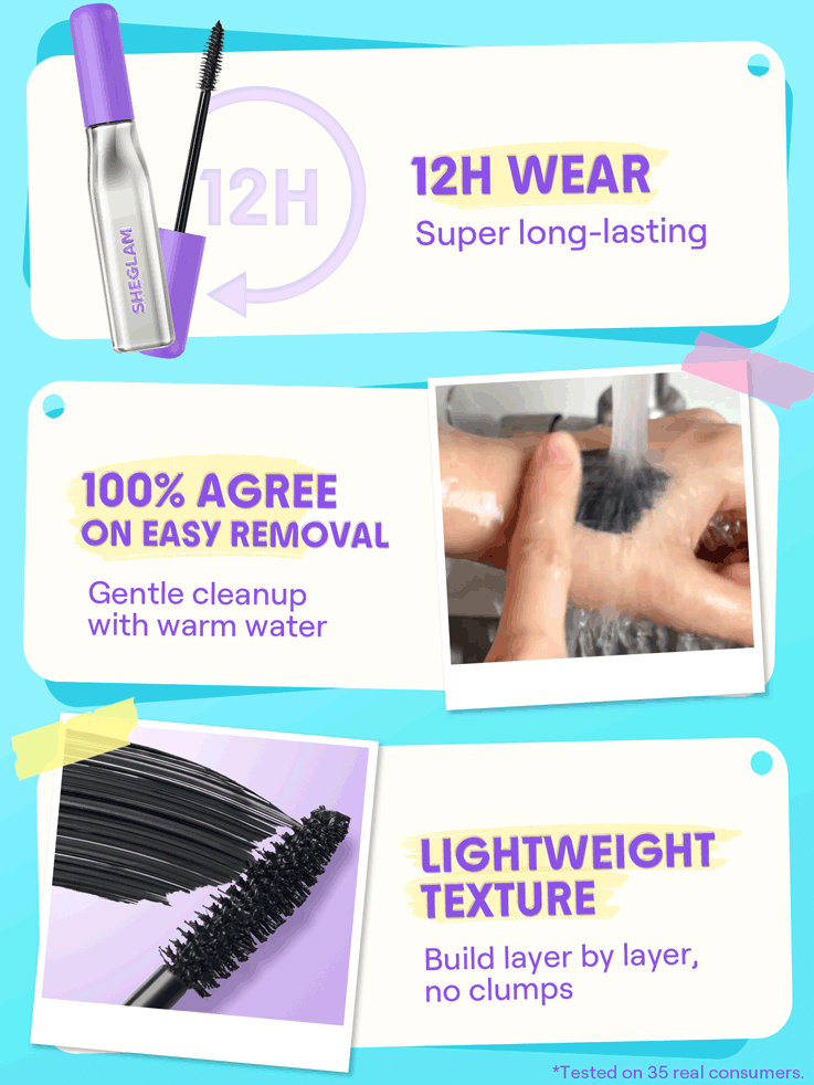 SHEGLAM Lashlighter Mega Boost Mascara - 8ml | شيكلام ماسكارا مكثفة للرموش - 8 مل