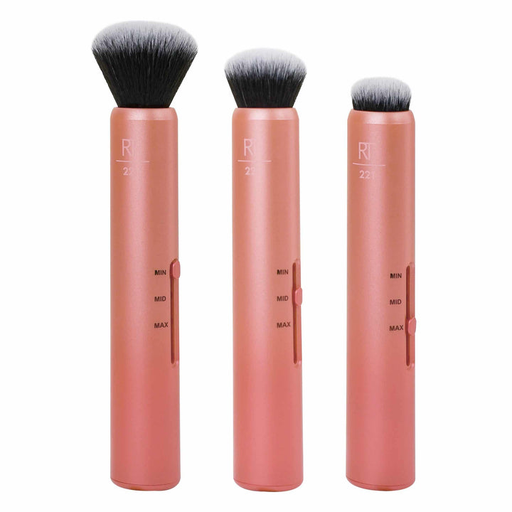 Real Techniques Custom Complexion 3in1 Brush | ريل تكنيك فرشاة مكياج ب 3 مستويات