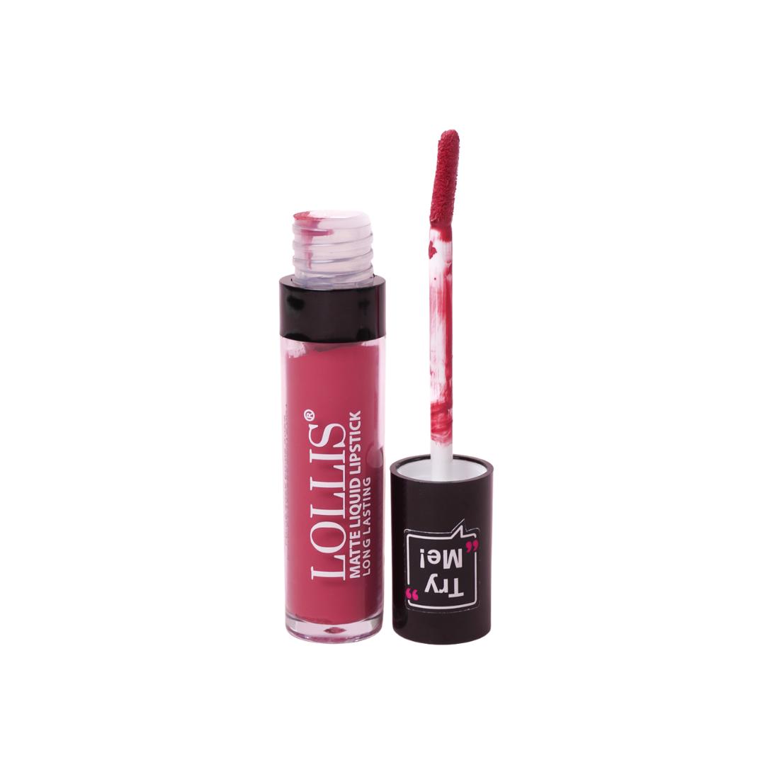 LOLLIS MATTE LIQUID LIPSTICK - 6ml| لوليس أحمر شفاه سائل مات -6مل