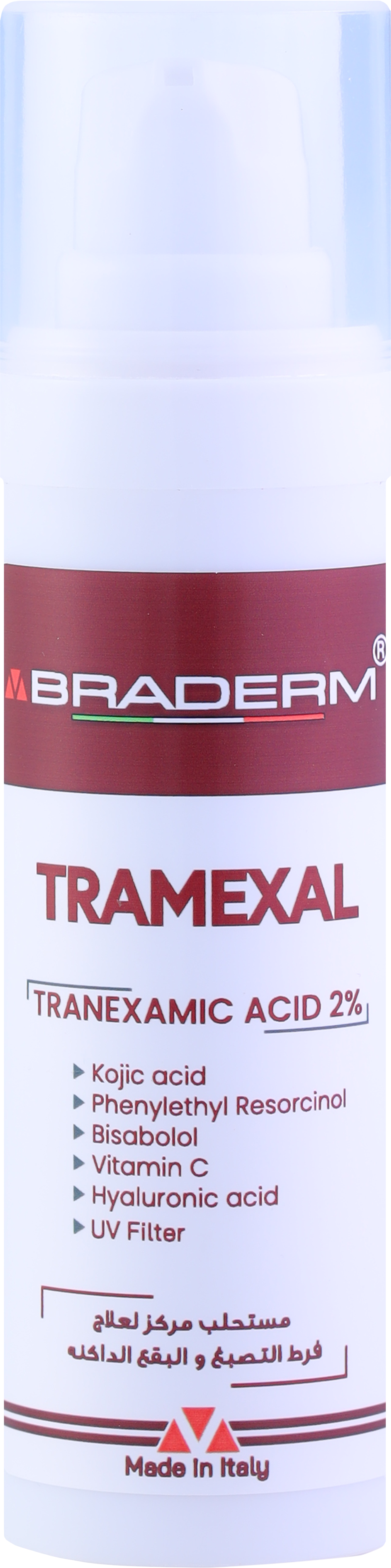 BRADERM Tramexal Acid 2% - 30ml | براديرم ترامكسال أسيد 2% – 30 مل