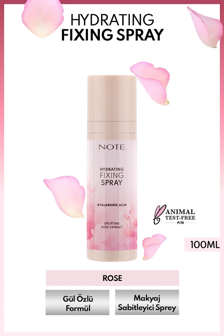 NOTE Hydrating Fixing Spray - 100ml| نوت بخاخ مثبت للمكياج -100مل