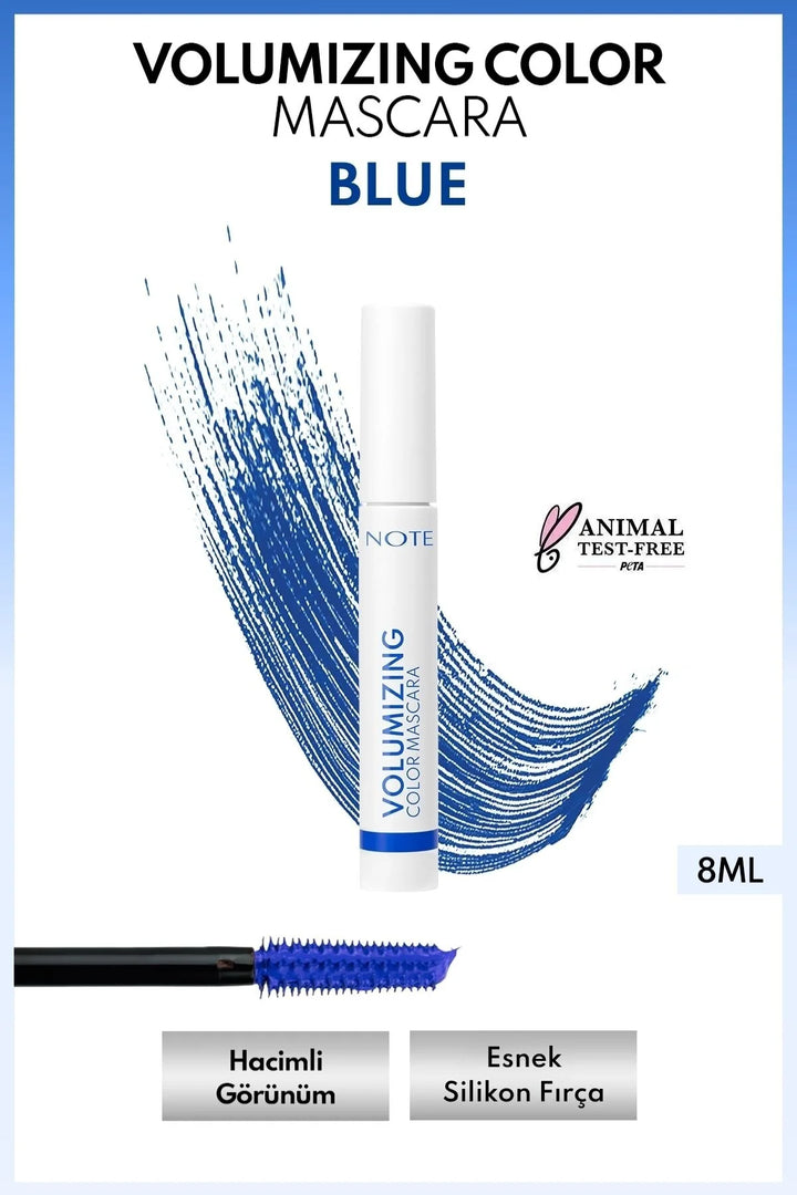 NOTE Volumizing Color Maskara - 8ml| نوت ماسكارا ملونة ومكثفة -8 مل