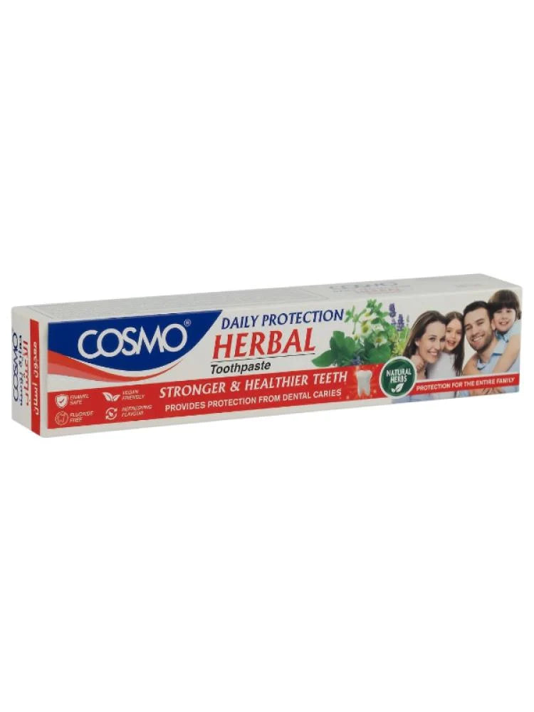 COSMO Daily Protection Herbal Toothpaste - 100g | كوزمو معجون أسنان نباتي - 100 غرام