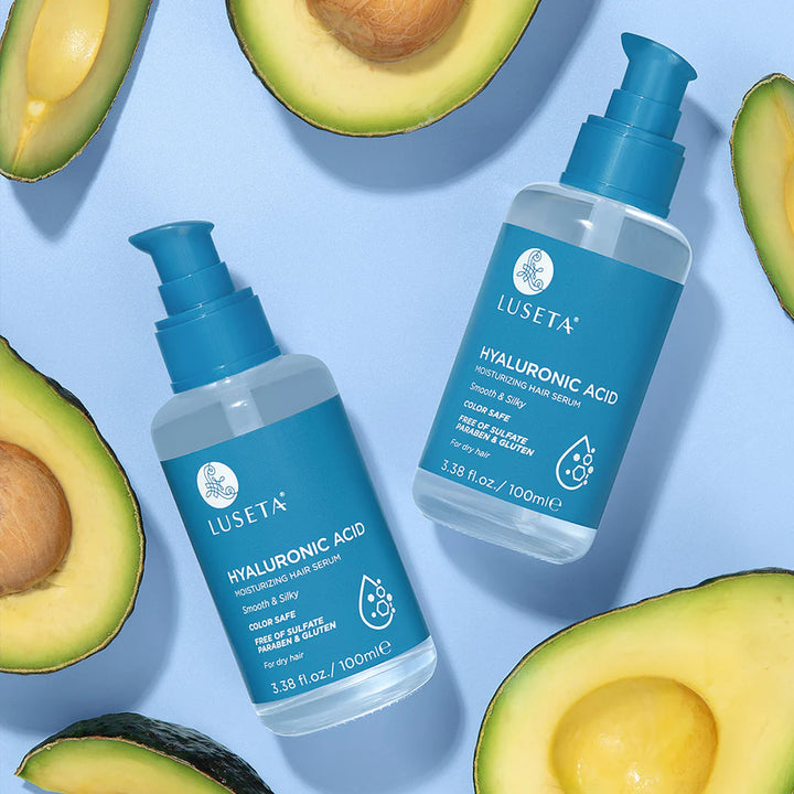 LUSETA Hyaluronic Acid Moisturizing Hair Serum - 100ml | لوسيتا سيروم هيالورونيك اسيد للشعر - 100 مل
