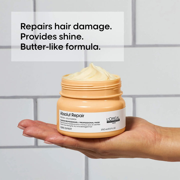 L’Oreal Absolut Repair Lipidium Hair Mask - 250ml | لوريال ماسك للشعر التالف - 250 مل