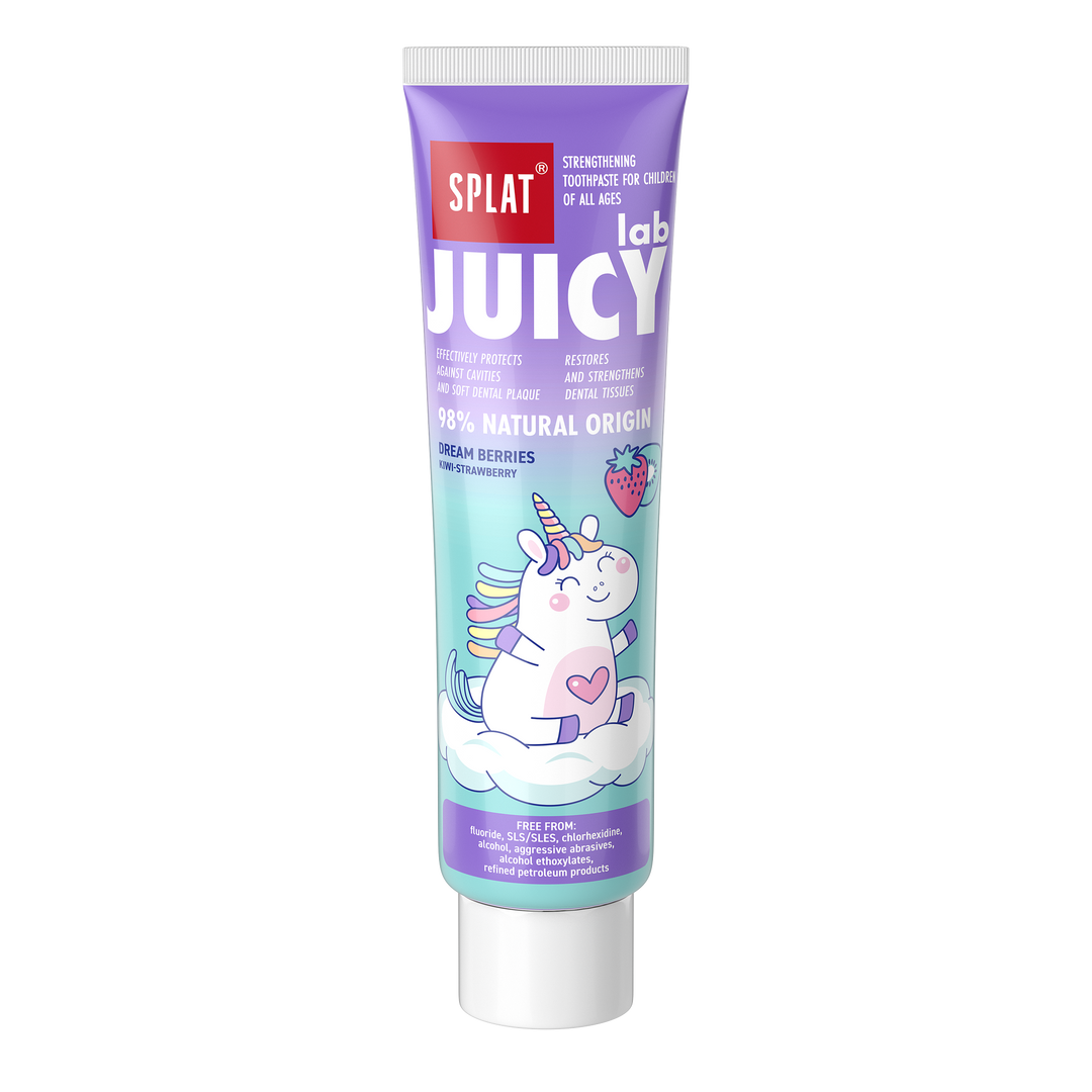 Splat Toothpaste For Children Juicy Lab - 55ml | سبلات معجون أسنان للأطفال - 55 مل