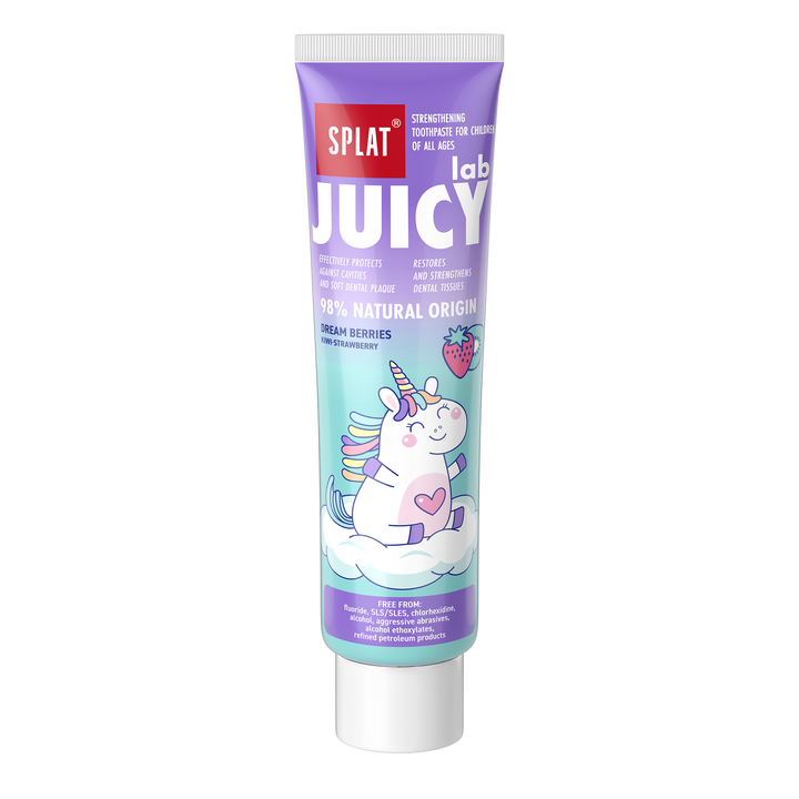 Splat Toothpaste For Children Juicy Lab - 55ml | سبلات معجون أسنان للأطفال - 55 مل