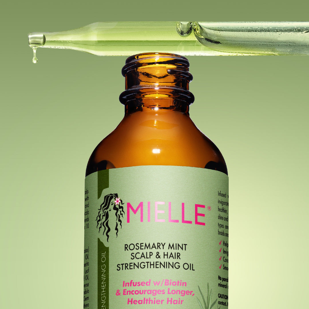 Mielle Rosemary Mint Scalp & Hair Strengthening Oil - 59ml | زيت الروزميري المقوي لفروة الرأس و الشعر - 59 مل