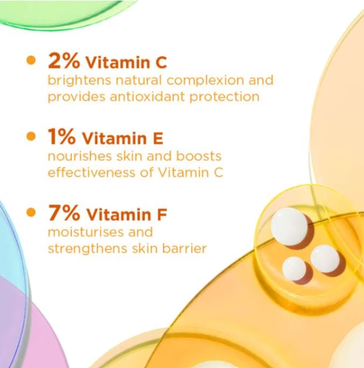 Simple Booster Serum 10% Vitamin C+E+F - 30ml | سمبل سيروم فيتامينات بتركيز 10% - 30 مل