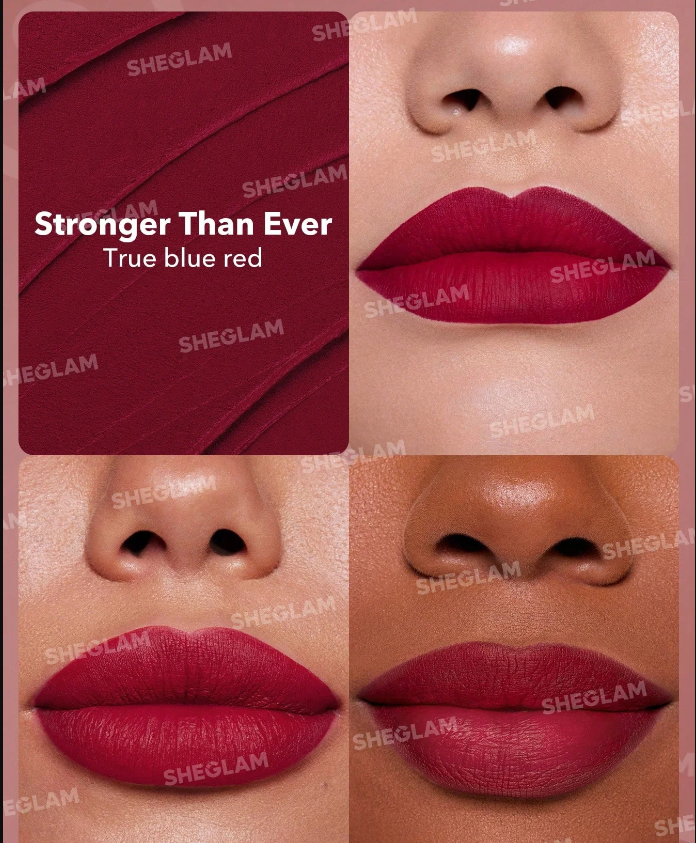 Sheglam Dynamatte Boom Long-Lasting Matte Lipstick | شيكلام أحمر الشفاه بالاوان مات