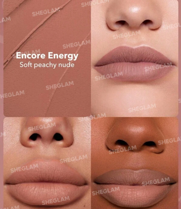 Sheglam Dynamatte Boom Long-Lasting Matte Lipstick | شيكلام أحمر الشفاه بالاوان مات