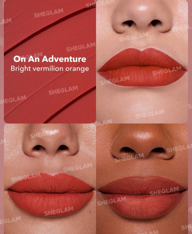 Sheglam Dynamatte Boom Long-Lasting Matte Lipstick | شيكلام أحمر الشفاه بالاوان مات