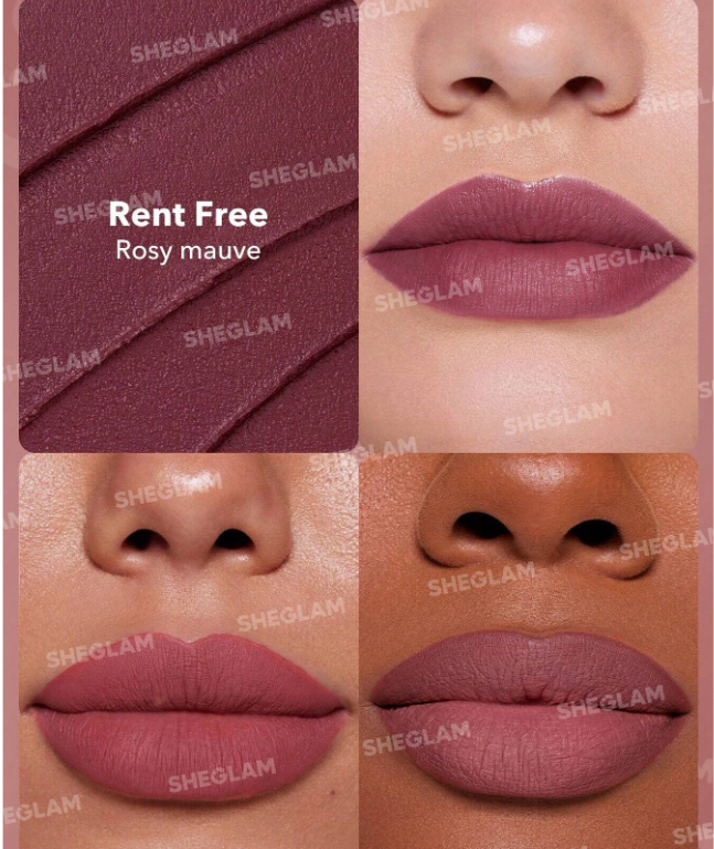 Sheglam Dynamatte Boom Long-Lasting Matte Lipstick | شيكلام أحمر الشفاه بالاوان مات