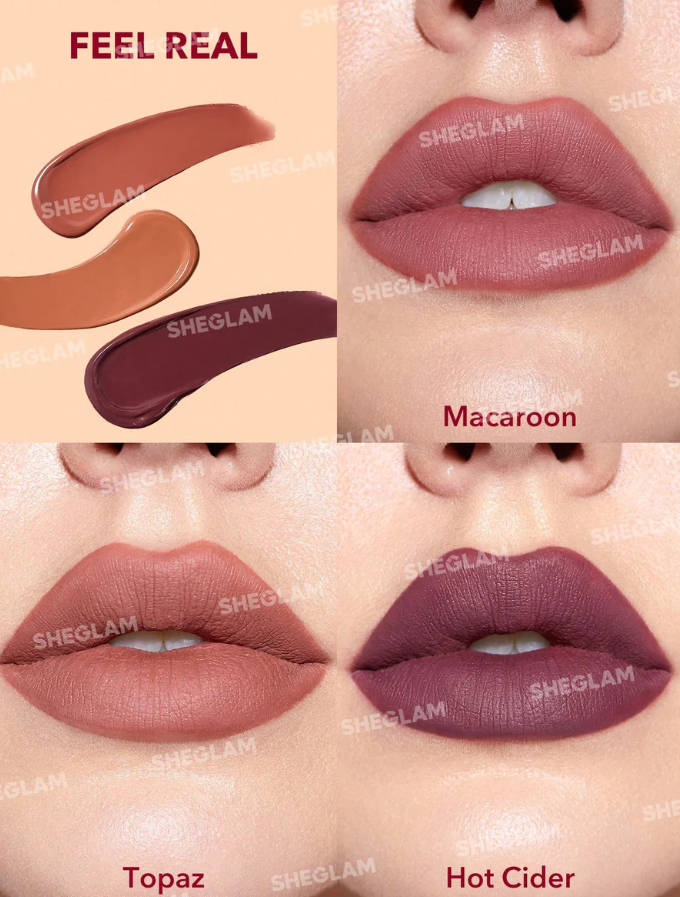 Sheglam Matte Allure Mini Liquid Lipstick Set | شيكلام مجموعة أحمر شفاه سائل صغير
