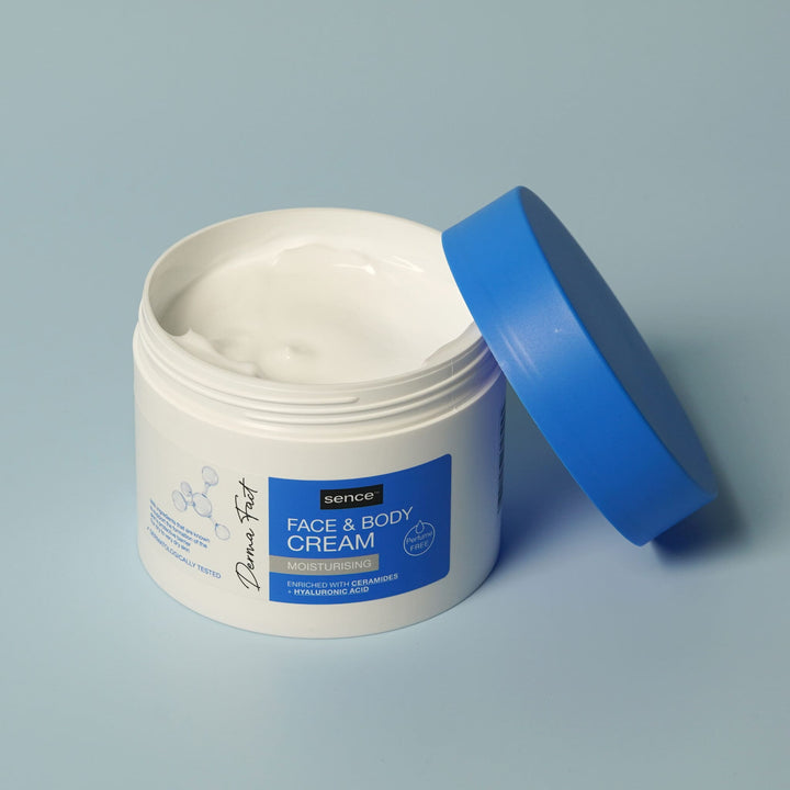 Sence Beauty Face & Body Cream Moisturizing - 300ml | سينس بيوتي كريم مرطب للوجه و الجسم - 300 مل