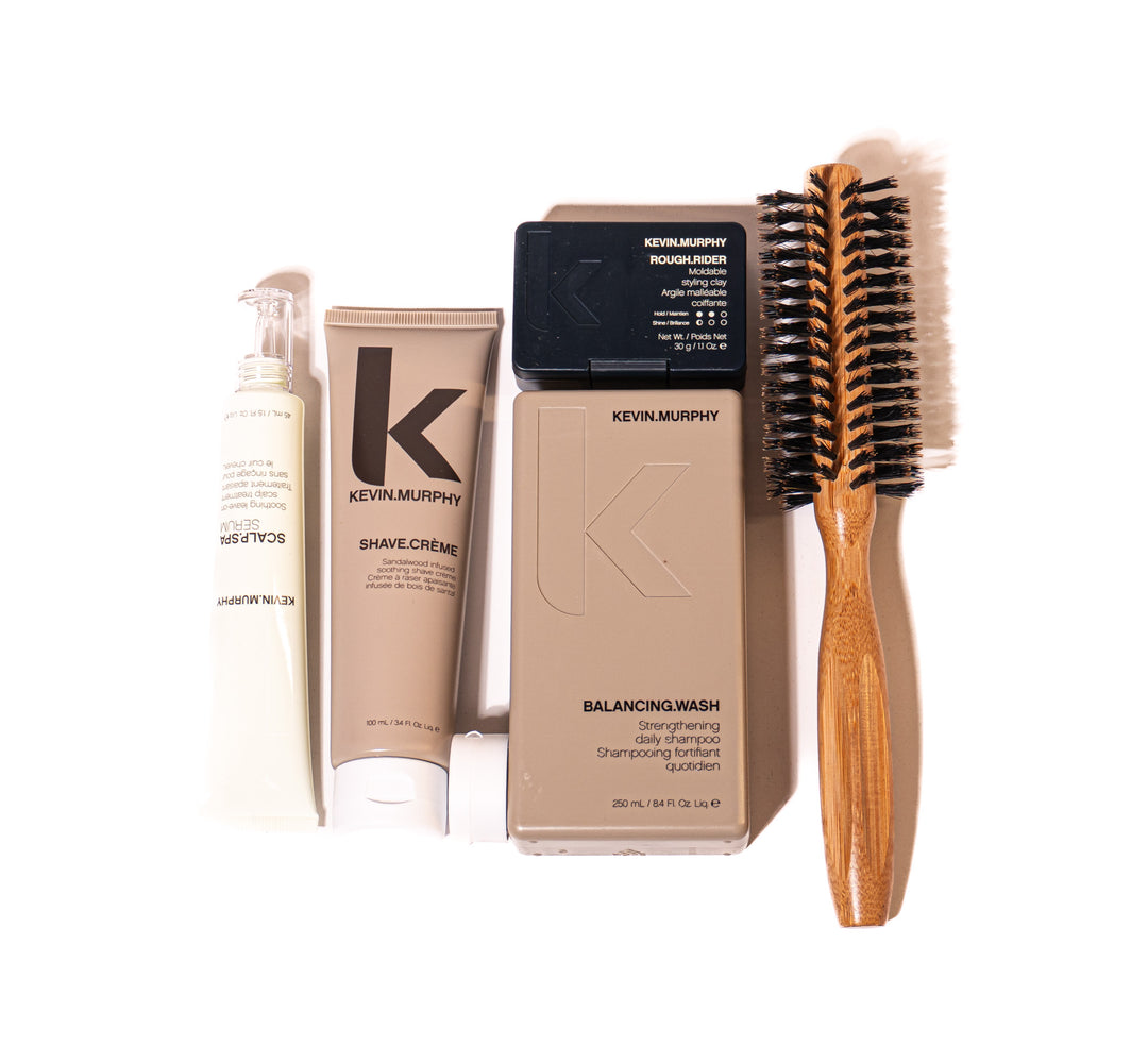 KEVIN.MURPHY Man Thick Bag - 5pcs | كيفن ميرفي مجموعة العناية المثالية للرجال - 5 قطع