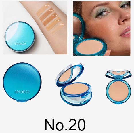 Artdeco Sun Protection Powder Foundation SPF 50 | ارتديكو بودرة أساس مع عامل حماية من الشمس 50