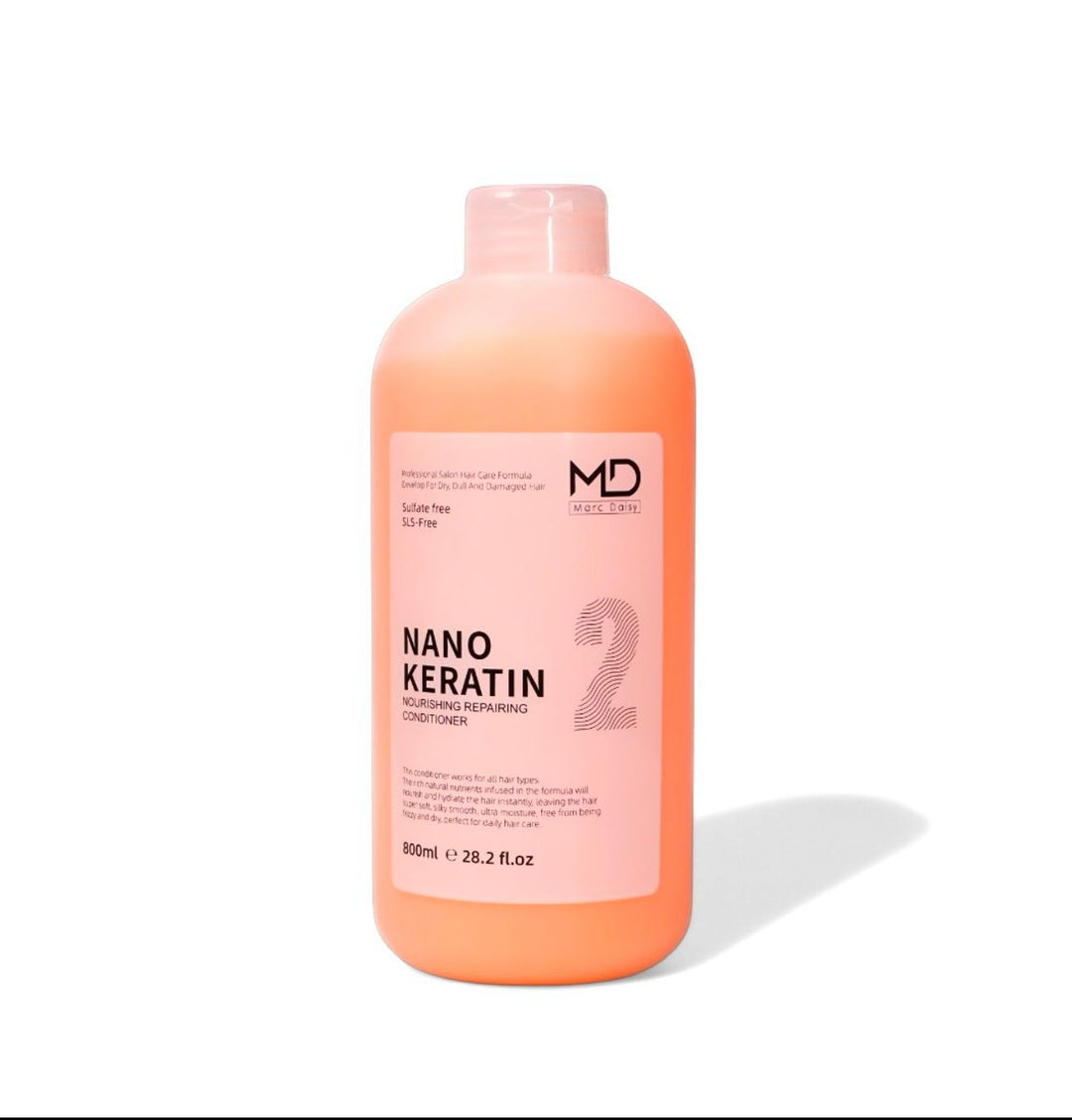 MD Nano Keratin Conditioner - 800ml | مارك ديزي بلسم بالكيراتين - 800 مل