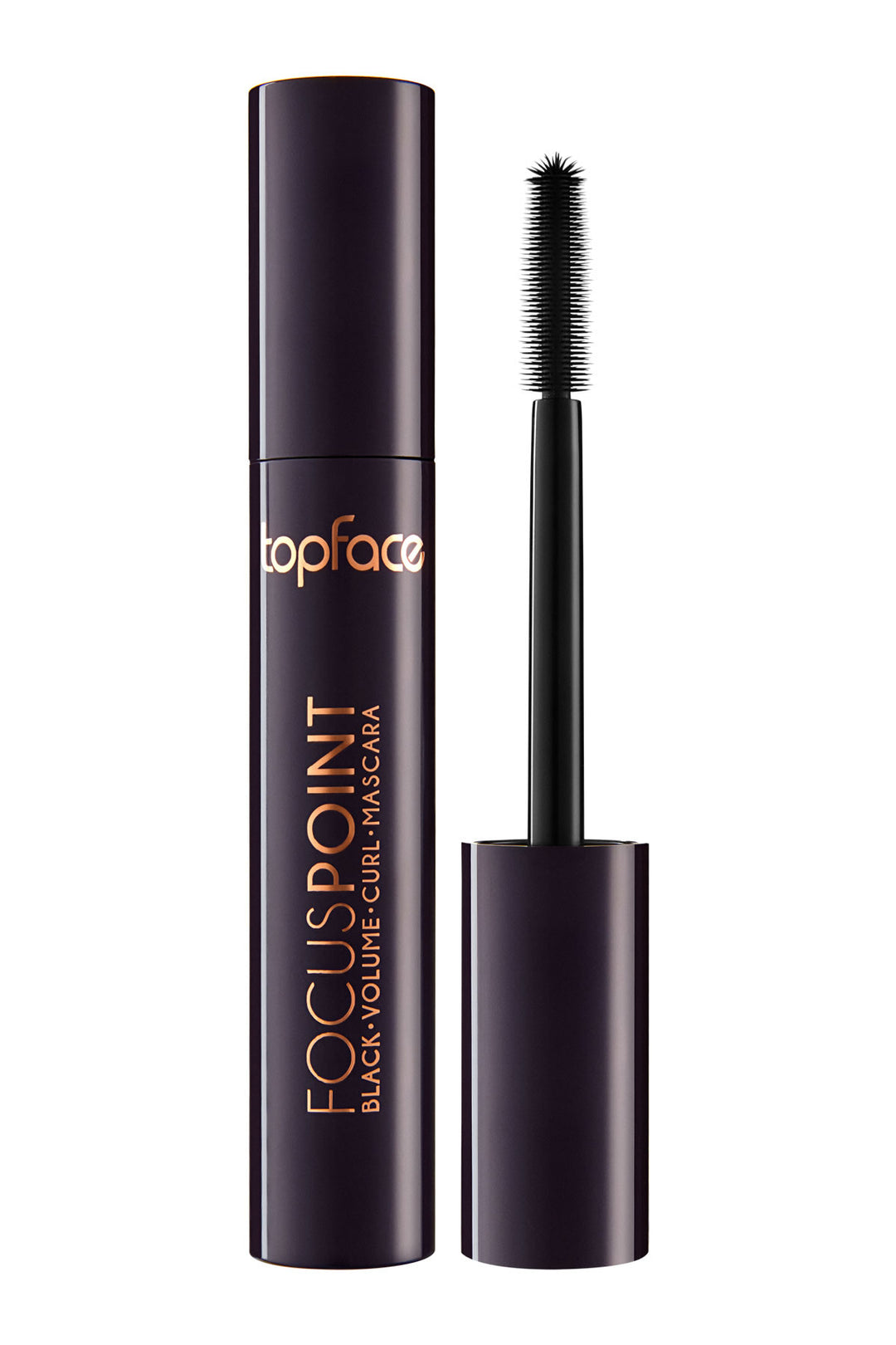 topface Focus Point Black Volume Curl - 12ml|توب فيس ماسكارا للتكثيف -12 مل