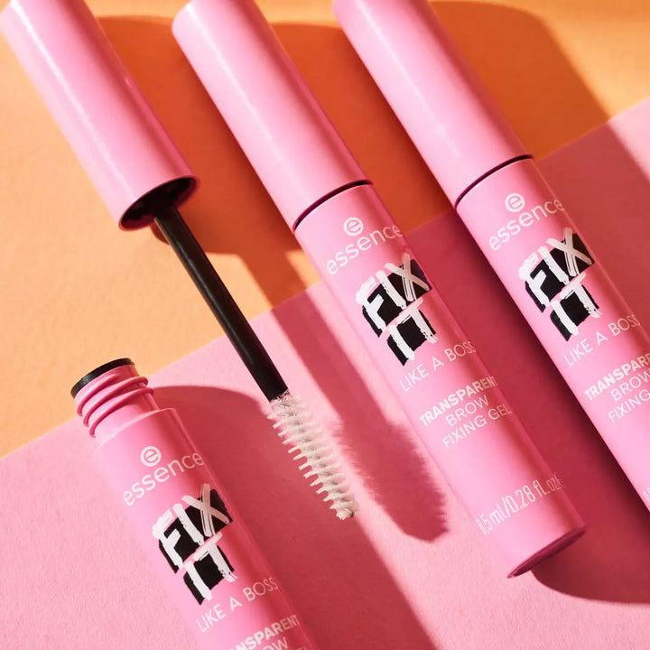 Essence Fix It Like A Boss Transparent Fixing Eyebrow Gel | ايسنس جل تصفيف الحواجب الشفاف -8.5 مل