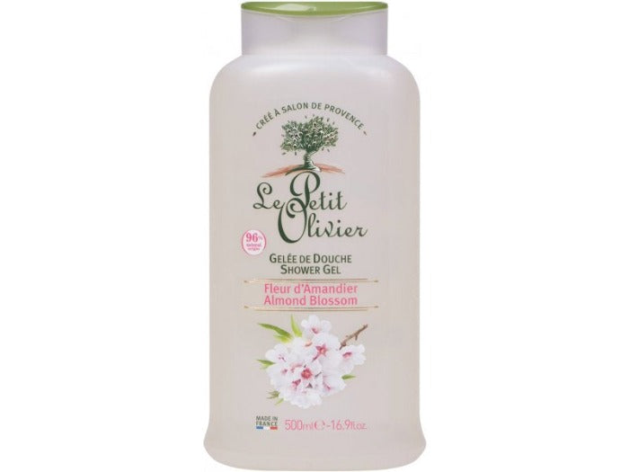 Le Petit Olivier Shower Gel Almond Blossom - 500ml | لو بيتي أوليفييه شاور جل برائحة زهر اللوز - 500 مل