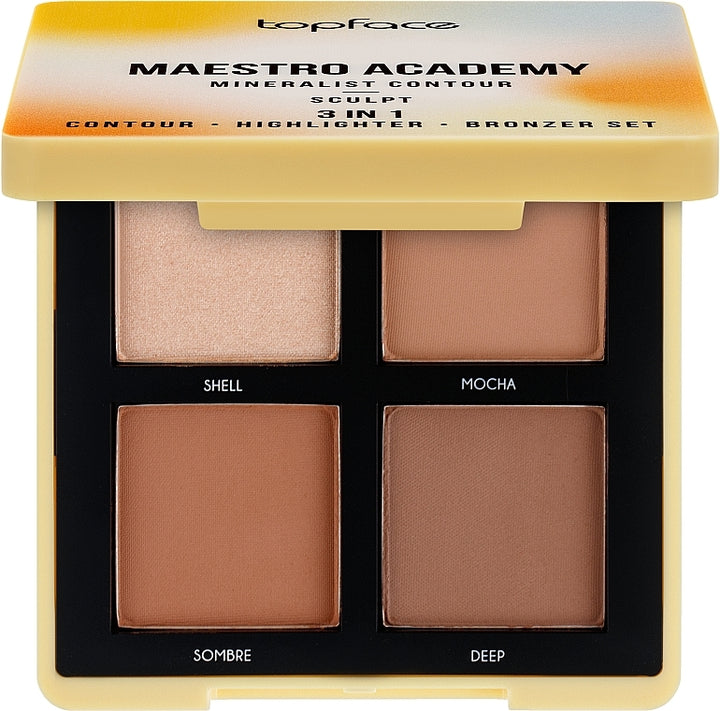 TOPFACE MAESTRO ACADEMY MINERALIST CONTOUR - 8g| توب فيس كونتور للوجه -8 غرام