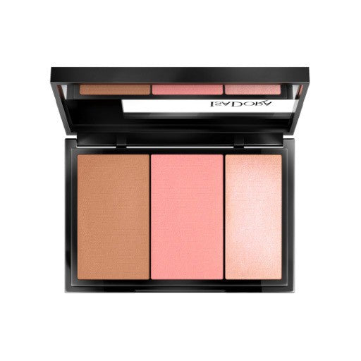 Isadora Face Sculptor 3 In 1 Palette - 12g | ايزادورا باليت 3 في 1 للوجه - 12 غرام
