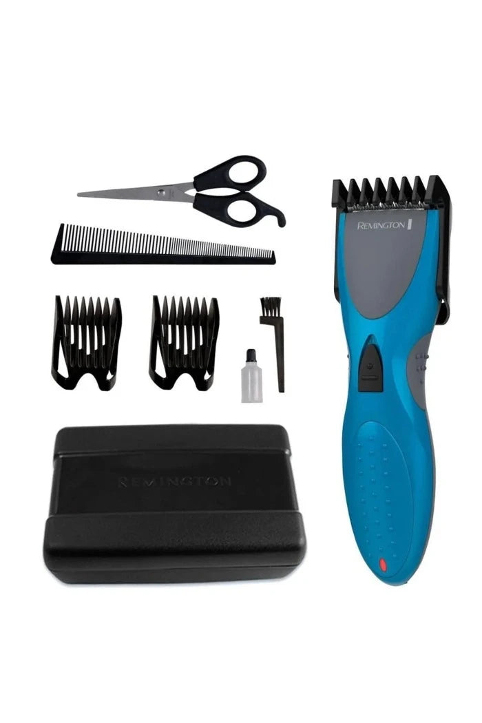 REMINGTON Hair Blue Titanium Hair Clipper Hc335 | ريمنجتون ماكينة حلق الشعر