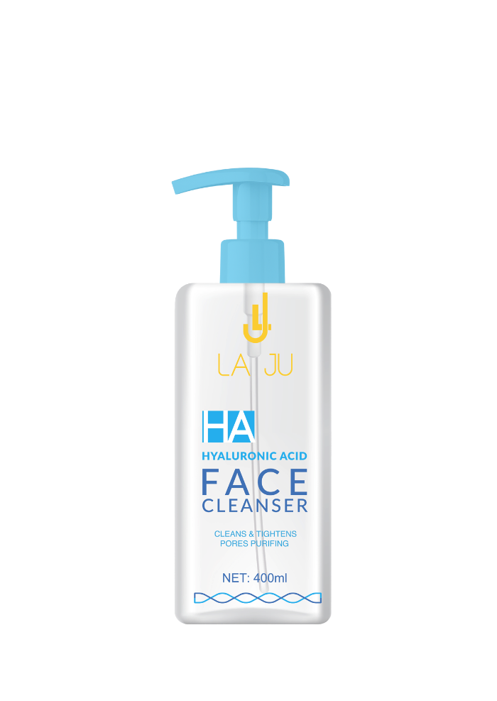 LA JU Hyaluronic Acid Face Cleanser - 400ml | لا جو غسول هيالورونيك اسيد للوجه - 400 مل
