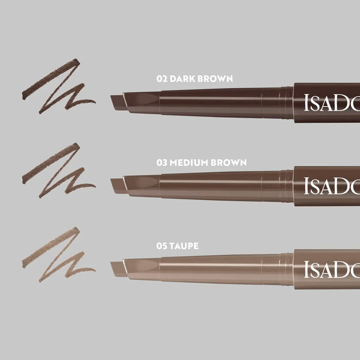 Isadora The Sculpting Brow Pen Volumize & Waterproof - 0.2g | إسادورا – قلم تحديد الحواجب لتكثيف الحواجب ومقاومة الماء – 0.2 جم