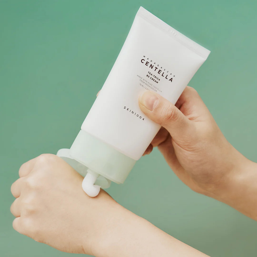 SKIN1004 Tea-trica B5 Cream - 75ml | سكين1004 كريم السيكا و الب5 و شجرة الشاي - 75 مل