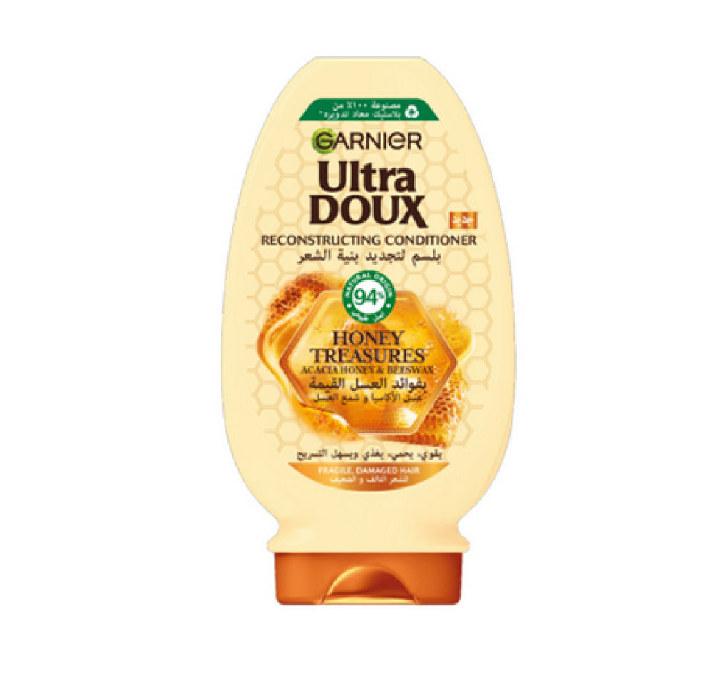 Garnier Ultra Doux Acacia Honey Renewing Conditioner - 360ml | غارنييه بلسم كنوز العسل - 360 مل
