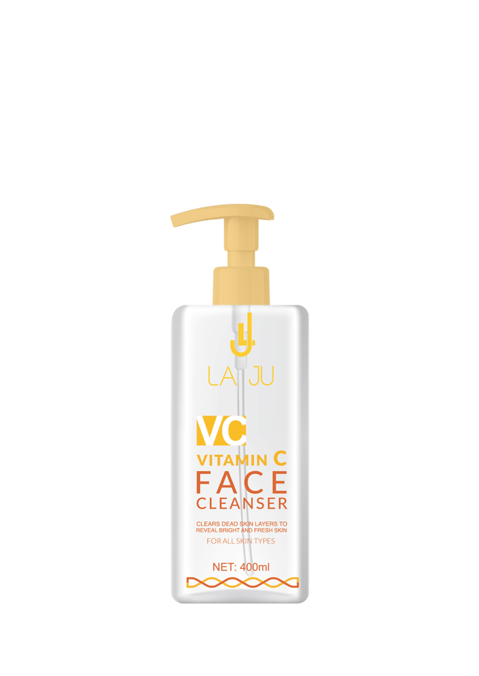 LA JU Vitamin C Face Cleanser - 400ml | لا جو غسول للوجه بالفيتامين سي - 400 مل