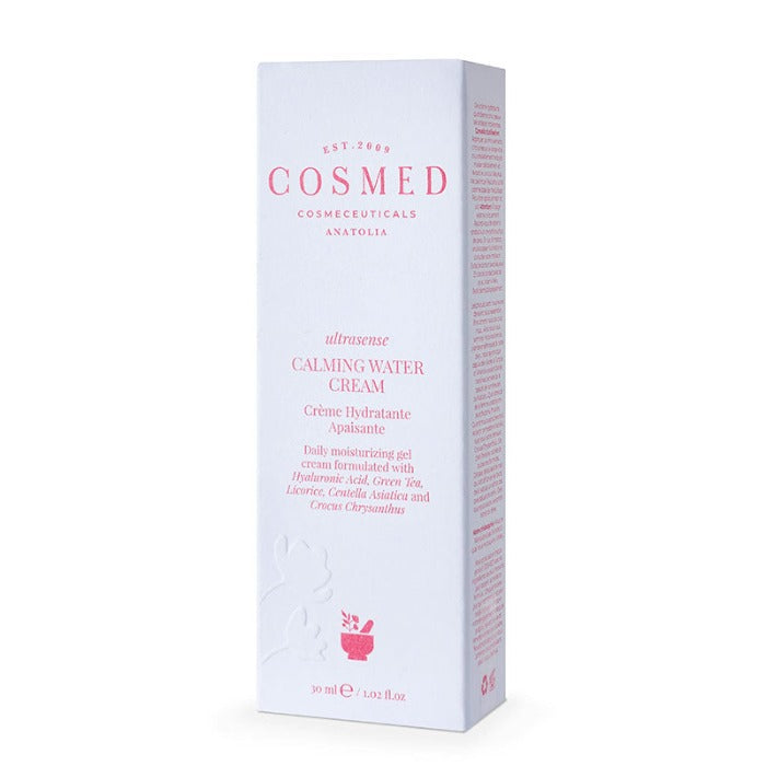Cosmed Ultrasense Calming Water Cream  - 30ml | كوزميد كريم بقوام مائي مهدئ للبشرة - 30 مل