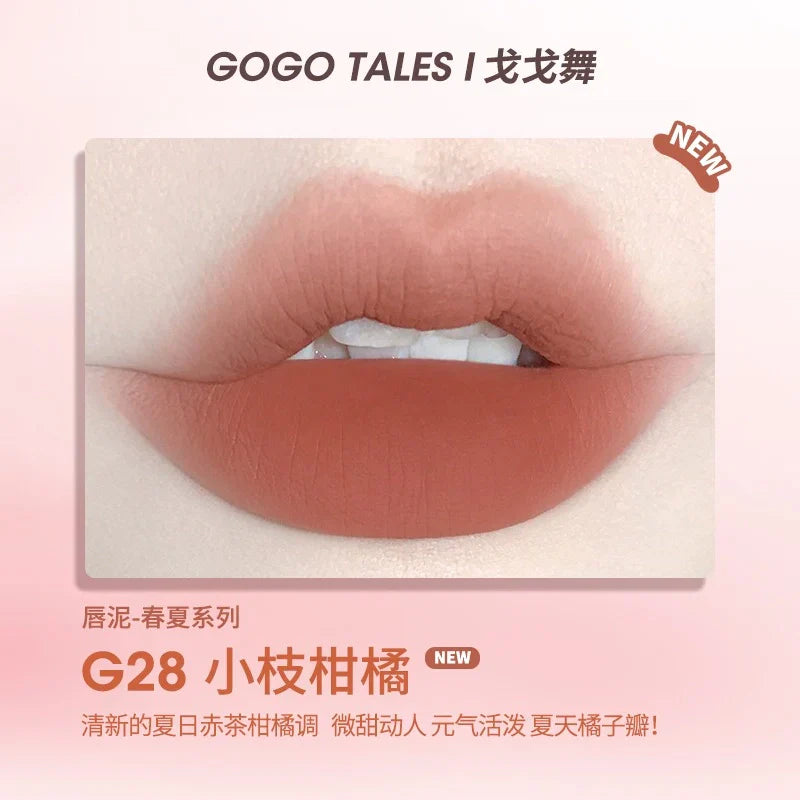 GOGO TALES Thin Mud - 2.4g | جوجو تاليس أحمر شفاه - 2.4 غ