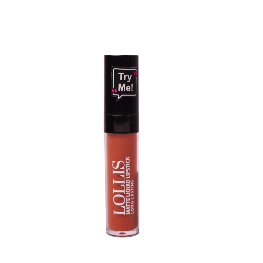 LOLLIS MATTE LIQUID LIPSTICK - 6ml| لوليس أحمر شفاه سائل مات -6مل