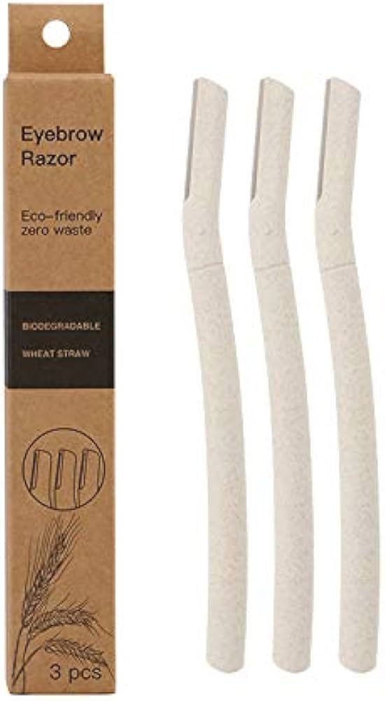 eyebrow Eco-friedly zero waste - 3pcs | شفرات حواجب - 3 قطع