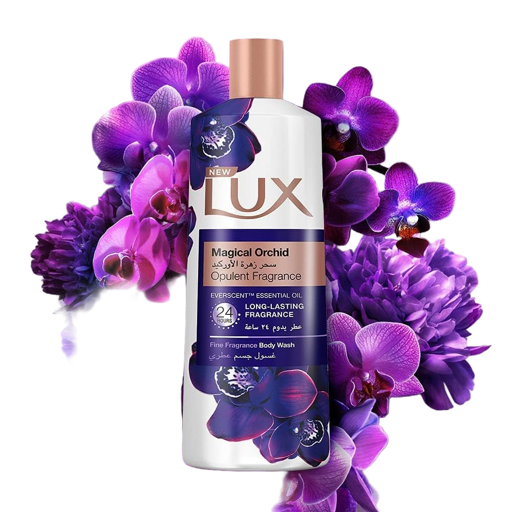 LUX Magical Orchid Body Wash - 500ml | لوكس جل الاستحمام برائحة الأوركيد - 500 مل