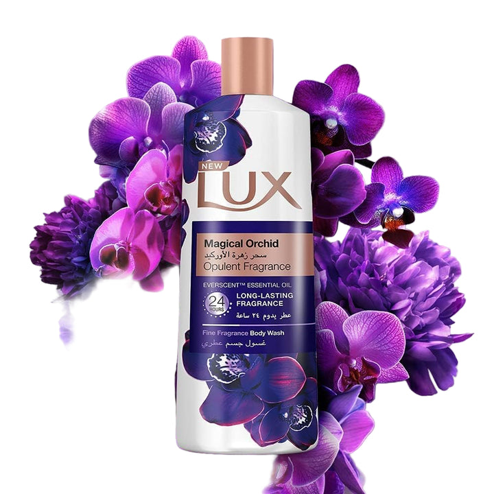 LUX Magical Orchid Body Wash - 500ml | لوكس جل الاستحمام برائحة الأوركيد - 500 مل