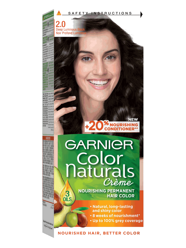 Garnier Color Natural Nourishing Cream Permanent Color - 60x40x12ml