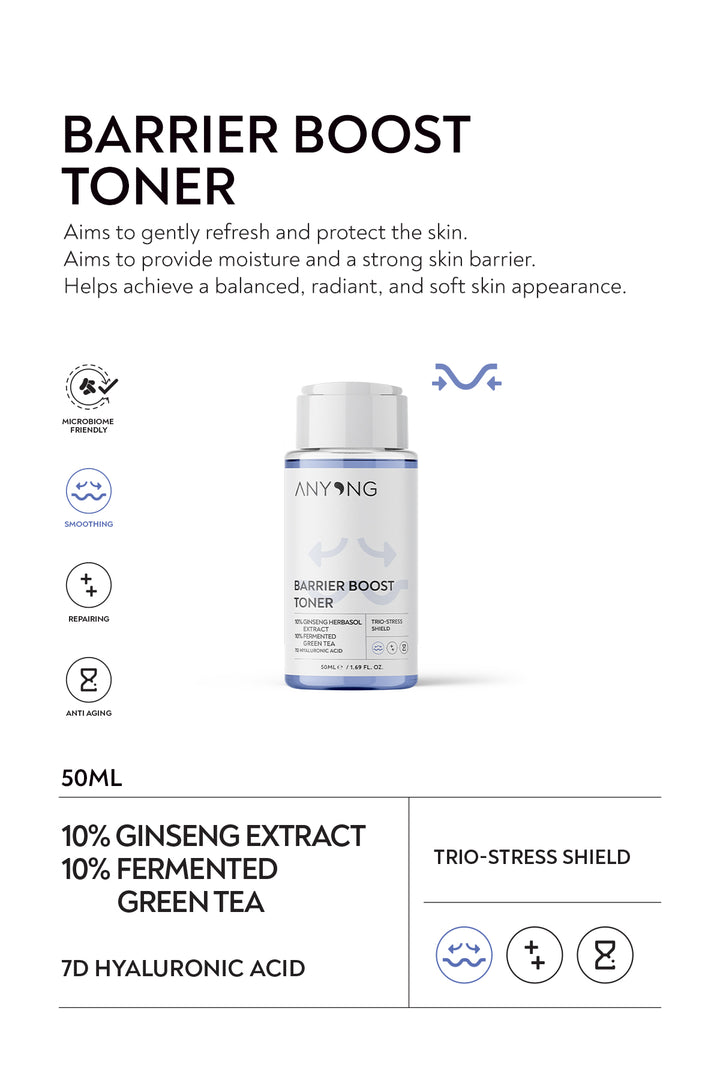 ANYONG Barrier Pepair Kit 3 Steps To Perfect Skin Care | أنيونغ مجموعة ترميم البشرة - 3 قطع