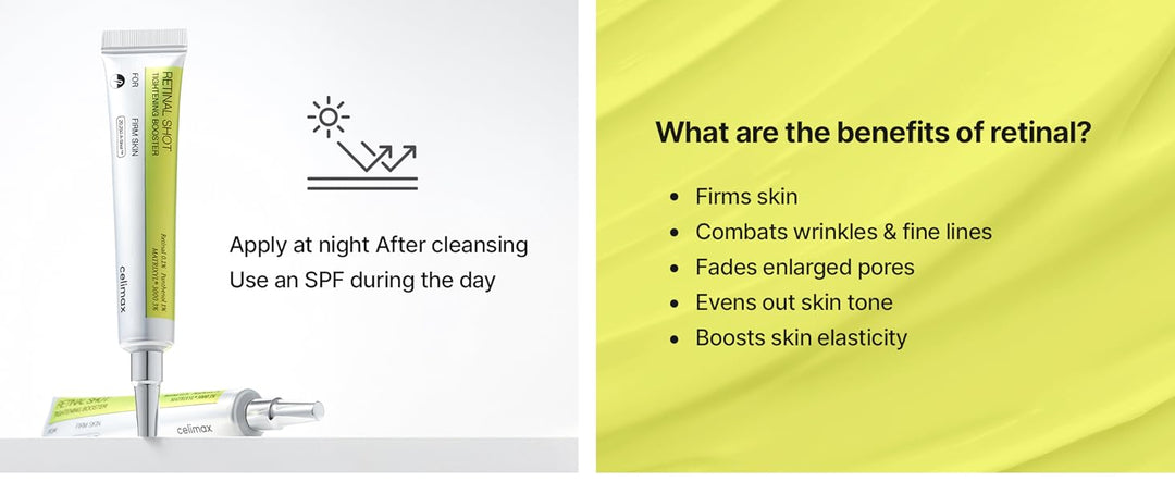 celimax The Vita-A Retinal Shot Tightening Booster - 15ml | سيليماكس كريم مضاد للتجاعيد بالريتينال - 15 مل