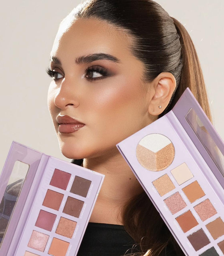 turquaz Noor Alazawi Eyes & face Palette - 20g | باليت مكياج العيون والوجه تيركواز – نور العزاوي – 20 غ